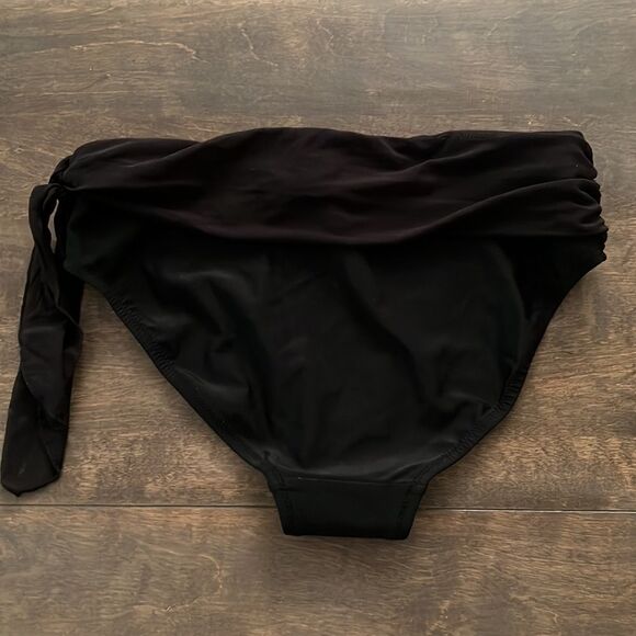 New Be Creative black side tie bikini Sz- 12 USA - Picture 6 of 8
